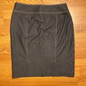Elie Tahari Denim Pencil Skirt